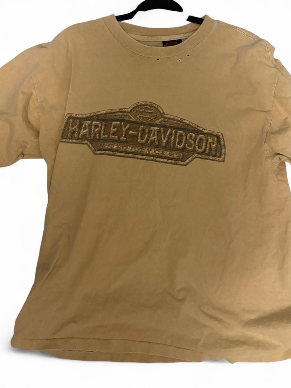 Harley-Davidson Men's Tan Logo T-Shirt
